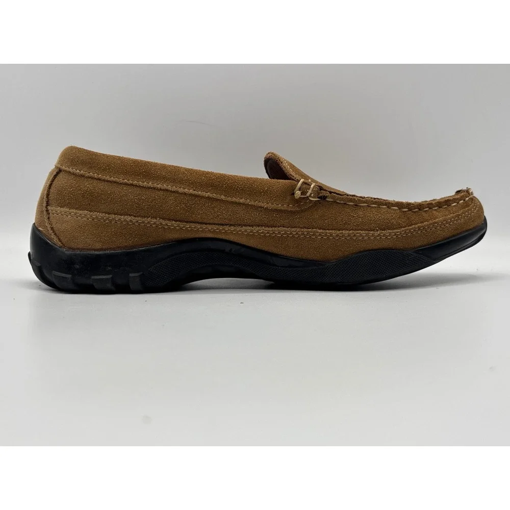 Allen Edmonds Boulder Brown Suede Loafers Men's Size 7